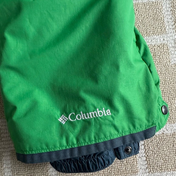 Columbia Omni-Tech Waterproof Ski Pants Insulated Winter Snow Outdoor Green S - Picture 6 of 13